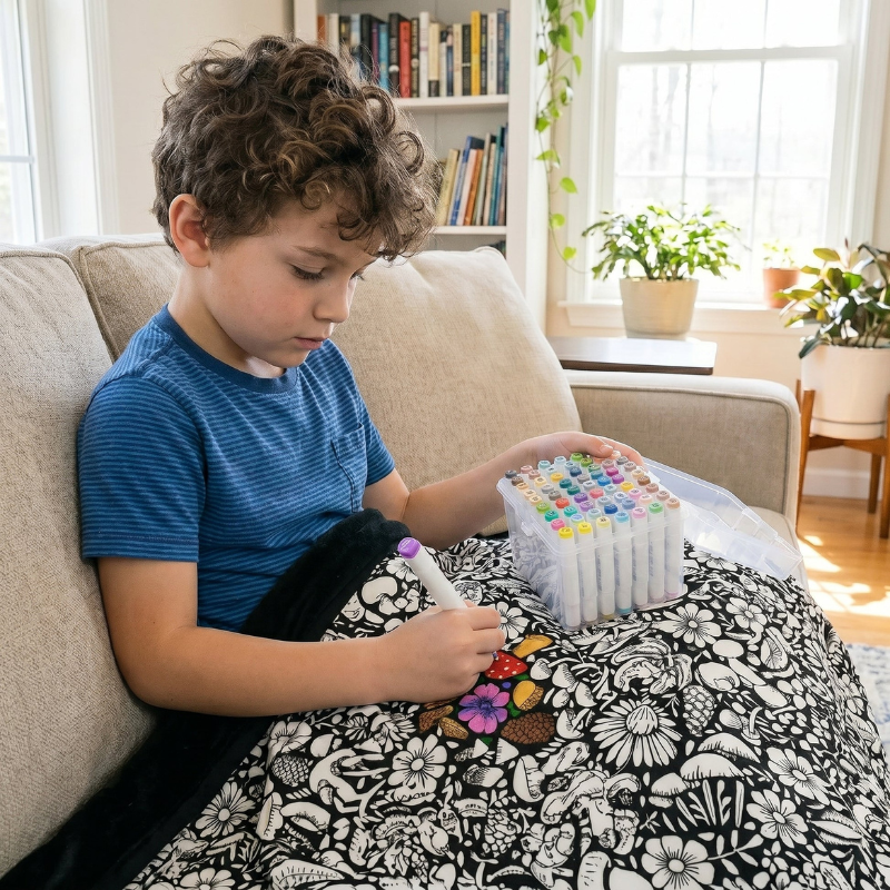 Antiklo Coloring Blanket